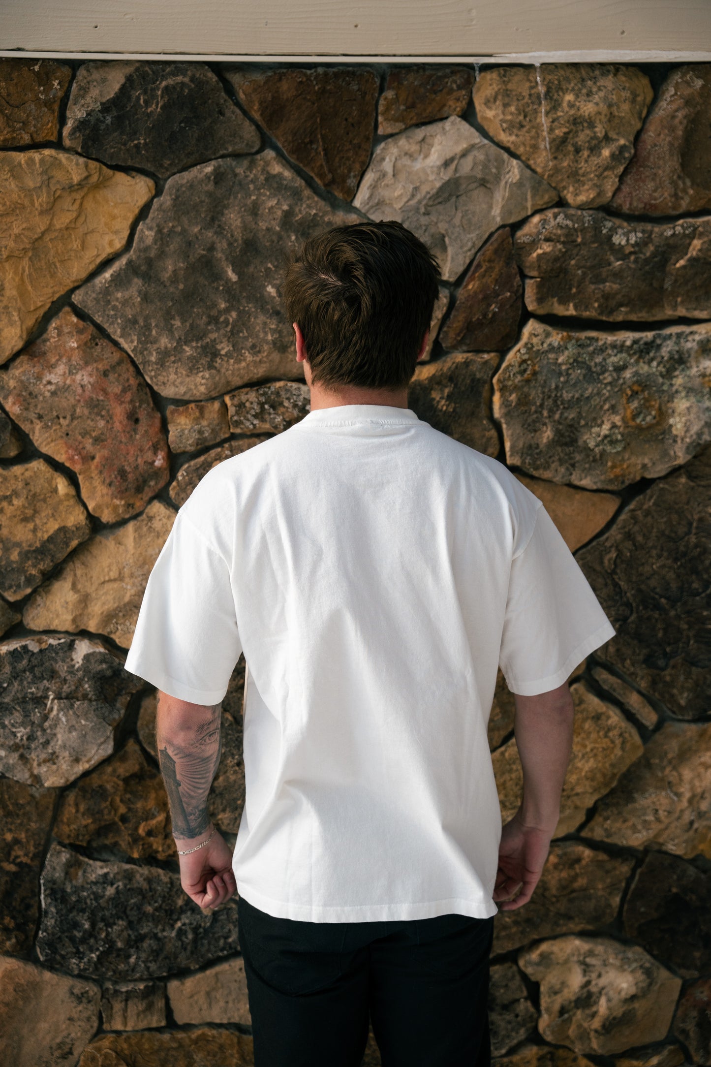 "APRÈS BEACH CLUB" | VINTAGE HEAVY TEE (WHITE)
