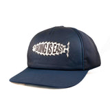 "FISH BONE" AEROMESH HAT | (Slate Blue)