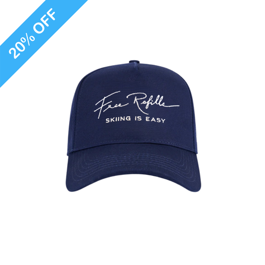 "FREE REFILLS" | HAT (NAVY)