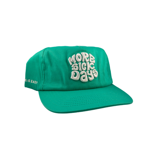 "MORE SICK DAYS" | HAT (MINT GREEN)