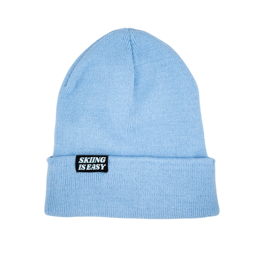 SKIING IS EASY BEANIE (Blue)