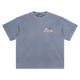 "RIDE BEFORE YOU DIE TOUR" | VINTAGE HEAVY TEE (BLUE)