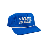 "SKIING IS EASY" | HAT (Blue)
