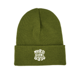 MORE SICK DAYS BEANIE (Green)