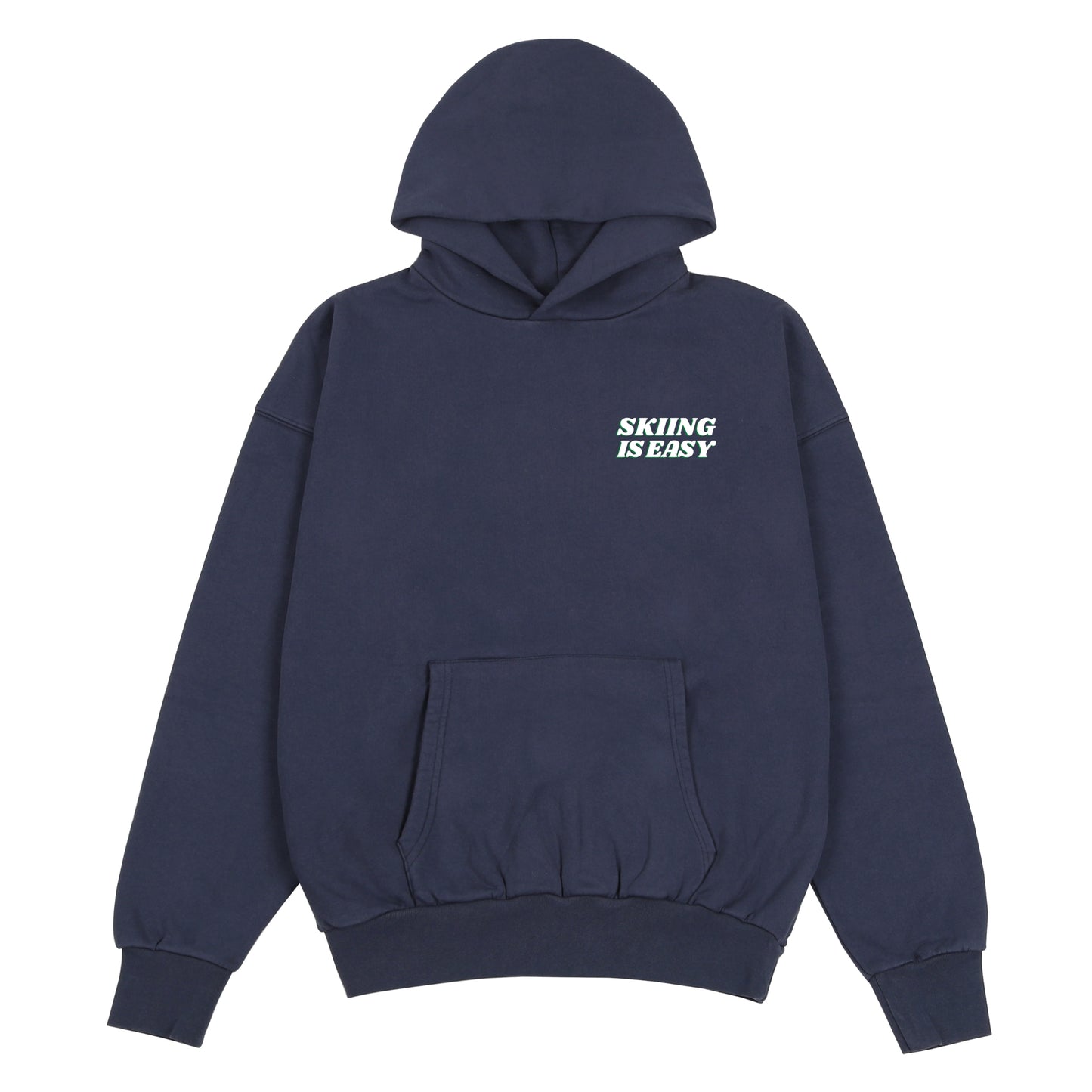 "TAKE MORE SICK DAYS" | HEAVY-WEIGHT HOODIE (STORM BLUE)