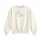 "FREE REFILLS" II CREWNECK (Cream)