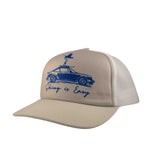 "CHASE THE POWDER" AEROMESH HAT | (GRAY)