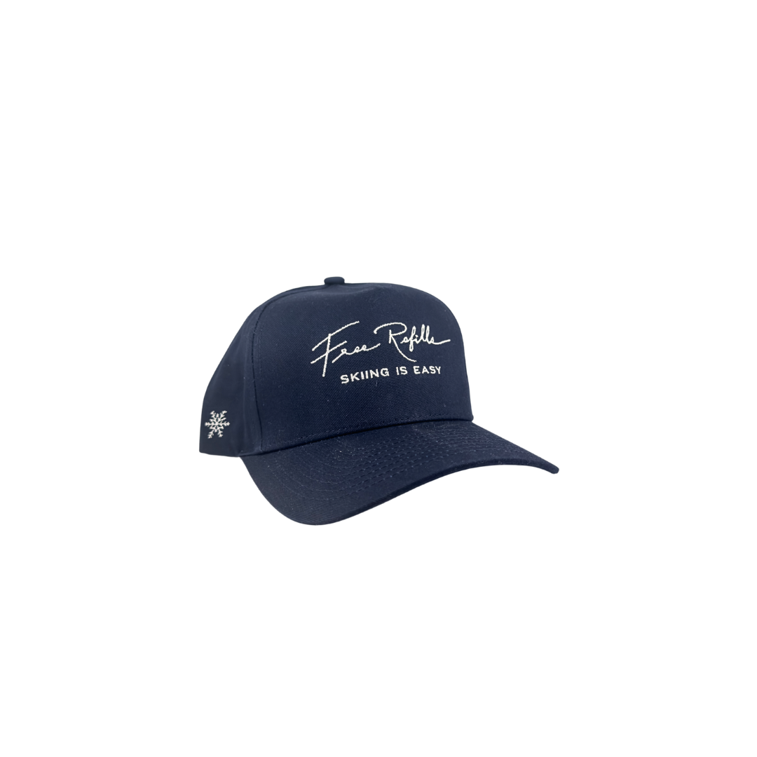 "FREE REFILLS" | HAT (NAVY)