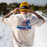 "ASPEN '96" VINTAGE TEE | (OFF-WHITE)