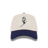 "WHY NOT?" SKIIER HAT | (NAVY/CREAM)