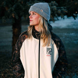 Two-Tone Beanie (Black & White)