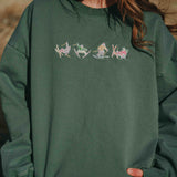 "I'M A PRO" VINTAGE CREWNECK (FOREST GREEN)