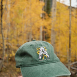 "ASPEN BARK" | DAD HAT (VINTAGE GREEN)