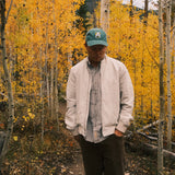 "ASPEN BARK" | DAD HAT (VINTAGE GREEN)