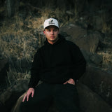 "SKIING IS EASY" ASPEN '96 HAT |(BLACK/CREAM)