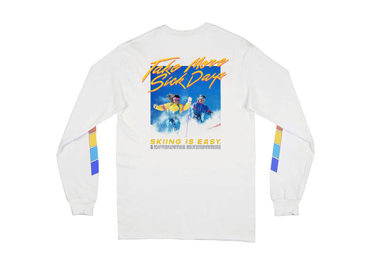 "TAKE MORE SICK DAYS" | LONG-SLEEVE (White)