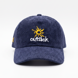 "THE OG OUTSICK" | CORDUROY HAT (NAVY)