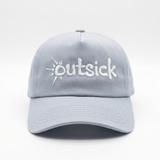 "THE DAILY" | VINTAGE CANVAS HAT (LIGHT BLUE)
