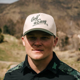 "GOLF IS EASY"| HAT (GREEN & CREAM)