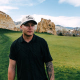 "GOLF IS EASY"| HAT (BLACK & CREAM)