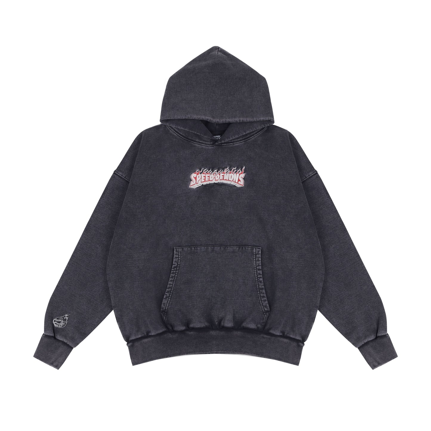 SPEED DEMONS | HEAVY-WEIGHT HOODIE (VINTAGE GRAY)