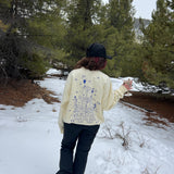 "FREE REFILLS" II CREWNECK (Cream)