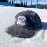 "MORE SICK DAYS" | CORD HAT (Grey)