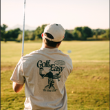 "GOLF IS EASY" VINTAGE TEE | (OFF-WHITE)