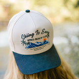 "APRES BEACH CLUB" | HAT (BLACK/CREAM)
