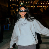 "FREE REFILLS" VINTAGE HOODIE (BABY BLUE)