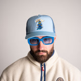 "SNAP IN" AEROMESH HAT | (Teal)