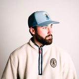 "SNAP IN" AEROMESH HAT | (Teal)