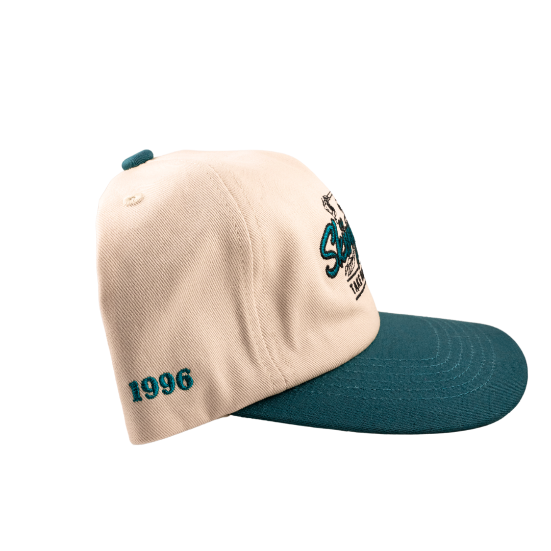 SKIING IS EASY "1996" HAT | (BLUE/CREAM)