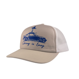 "CHASE THE POWDER" AEROMESH HAT | (GRAY)