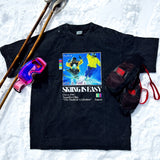 "THE THRILL OF A LIFETIME" | VINTAGE HEAVY TEE (BLACK)