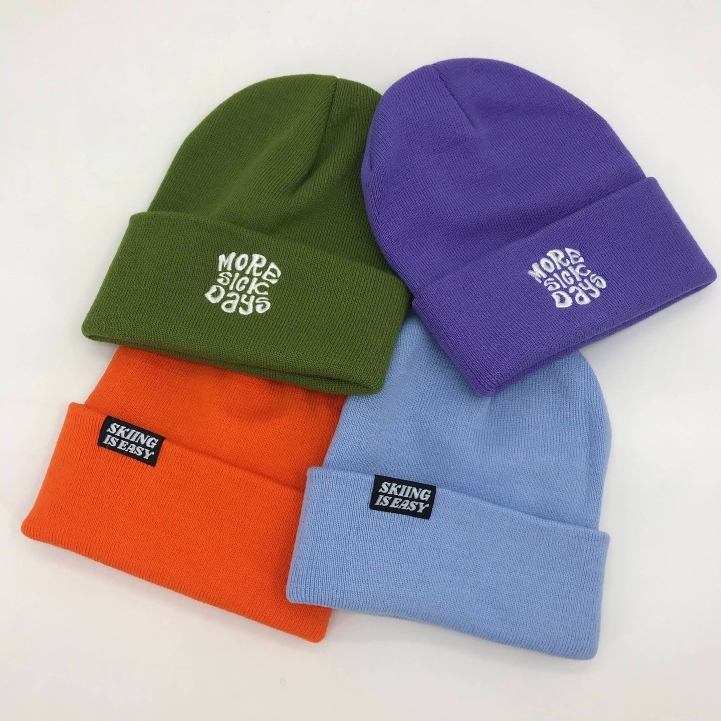 MORE SICK DAYS BEANIE (Green)