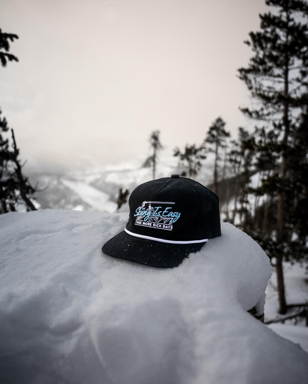 SKIING IS EASY "1996" HAT | (BLACK)