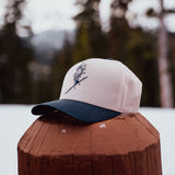 "WHY NOT?" SKIIER HAT | (NAVY/CREAM)